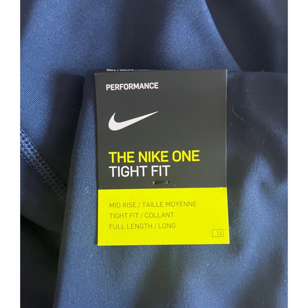 NIKE DRI-FIT ONE - NAVY - WOMEN'S - BNWT - XL TALL - Picture 6 of 11